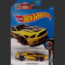'13 FORD MUSTANG GT (yellow) - HW Mild To Wild